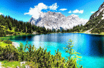 Alpine Lake Download Jigsaw Puzzle