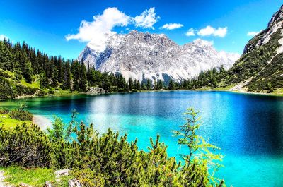 Alpine Lake Download Jigsaw Puzzle