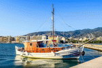 Boat, Greece Download Jigsaw Puzzle