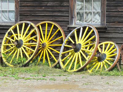 Wagon Wheels Download Jigsaw Puzzle