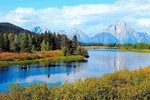 Mountains, Wyoming Download Jigsaw Puzzle