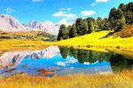 Mountain Lake Download Jigsaw Puzzle