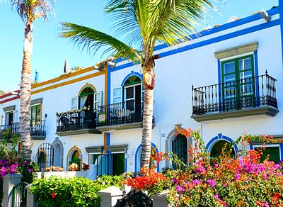 Apartments, Canary Islands Download Jigsaw Puzzle