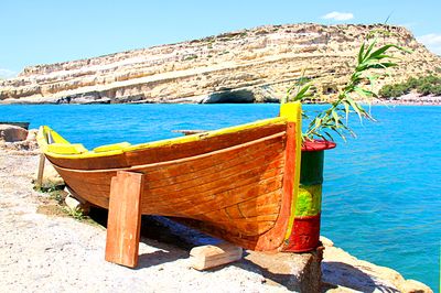 Boat, Crete Download Jigsaw Puzzle