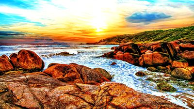 Shore, Brazil Download Jigsaw Puzzle