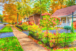 Houses, Vermont Download Jigsaw Puzzle