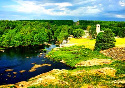 River Landscape Download Jigsaw Puzzle