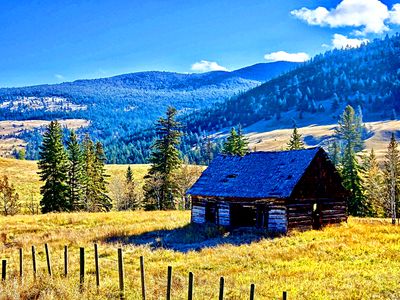 Mountain Cabin Download Jigsaw Puzzle