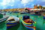 Boats, Malta Download Jigsaw Puzzle