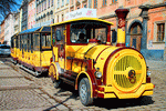 Tourist Tram, Ukraine Download Jigsaw Puzzle