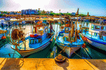 Boats, Cyprus Download Jigsaw Puzzle