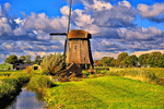 Windmill, Netherlands Download Jigsaw Puzzle