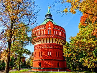 Water Tower, Poland Download Jigsaw Puzzle