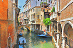 Canal, Venice Download Jigsaw Puzzle