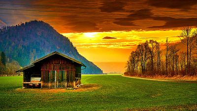 Sunrise, Austria Download Jigsaw Puzzle