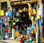 Shop, Greece Download Jigsaw Puzzle