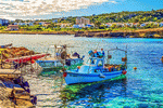 Boats, Cyprus Download Jigsaw Puzzle