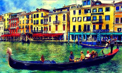 Gondola, Venice Download Jigsaw Puzzle