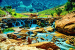 Mountain Stream Download Jigsaw Puzzle