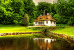 Summer Manor, Denmark Download Jigsaw Puzzle