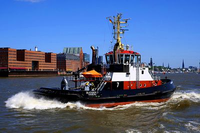 Tugboat, Hamburg Download Jigsaw Puzzle