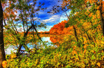 Autumn River Download Jigsaw Puzzle