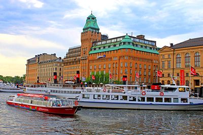 Boats, Stockholm Download Jigsaw Puzzle