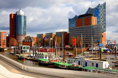 Boats, Hamburg Download Jigsaw Puzzle