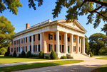 Greek Revival Mansion Download Jigsaw Puzzle