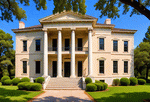 Greek Revival Mansion Download Jigsaw Puzzle