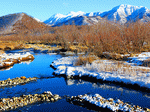 Winter Stream Download Jigsaw Puzzle
