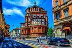 City Street, Italy Download Jigsaw Puzzle