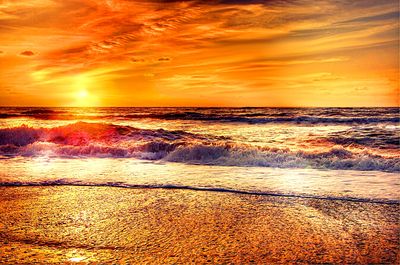 Sunset, Denmark Download Jigsaw Puzzle