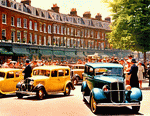 1930s London Traffic Download Jigsaw Puzzle