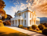 Greek Revival House Download Jigsaw Puzzle