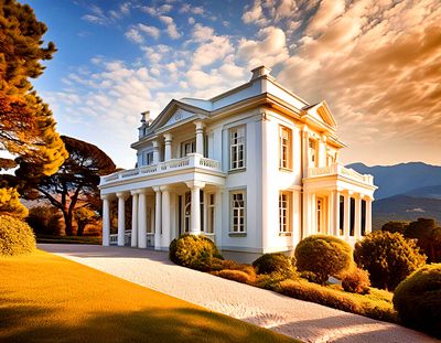 Greek Revival House Download Jigsaw Puzzle
