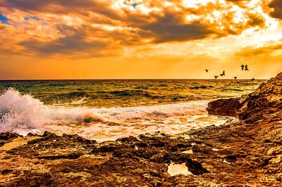 Coastal Sunset Download Jigsaw Puzzle