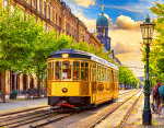 Tram, Berlin Download Jigsaw Puzzle