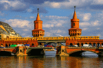 Oberbaum Bridge, Berlin Download Jigsaw Puzzle