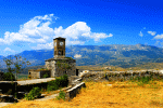 Mountain Clock Tower Download Jigsaw Puzzle
