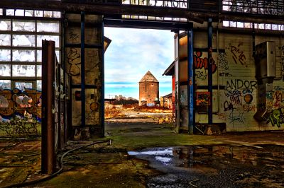 Abandoned Industrial Site Download Jigsaw Puzzle
