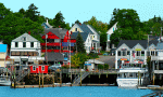 New England Harbor Download Jigsaw Puzzle