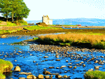Coastal Castle Stream Download Jigsaw Puzzle