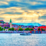 Budapest Waterfront Download Jigsaw Puzzle