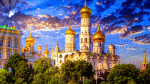 Golden Domes, Russia Download Jigsaw Puzzle