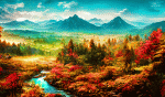 Mountain Stream Download Jigsaw Puzzle