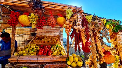 Produce Stand Download Jigsaw Puzzle