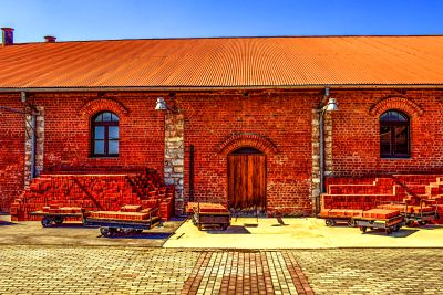 Historic Brickworks Building Download Jigsaw Puzzle