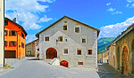 Traditional Engadin House Download Jigsaw Puzzle