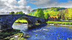 Pont Fawr Bridge Download Jigsaw Puzzle